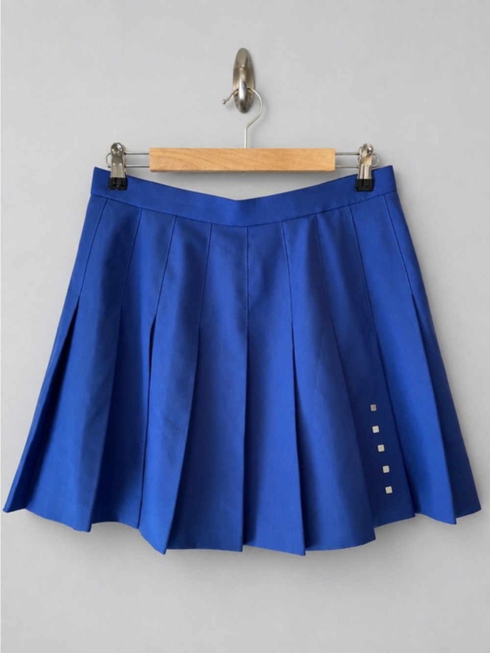 Jamie Sadock Blue Pleated A-Line Skirt Golf Tennis Athletic size 14 vintage